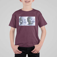 Funny Double Trouble Tuff Baby Meme T Shirt For Kid Viral AI Niche Baby Holding Laugh Duo Reaction - Wonder Print Shop
