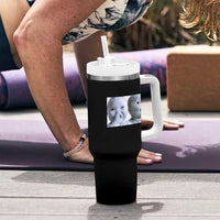 Funny Double Trouble Tuff Baby Meme Tumbler With Handle Viral AI Niche Baby Holding Laugh Duo Reaction - Wonder Print Shop