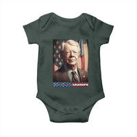 39th President Jimmy Carter Baby Onesie America's Grandpa Presidents' Day USA Flag Vintage