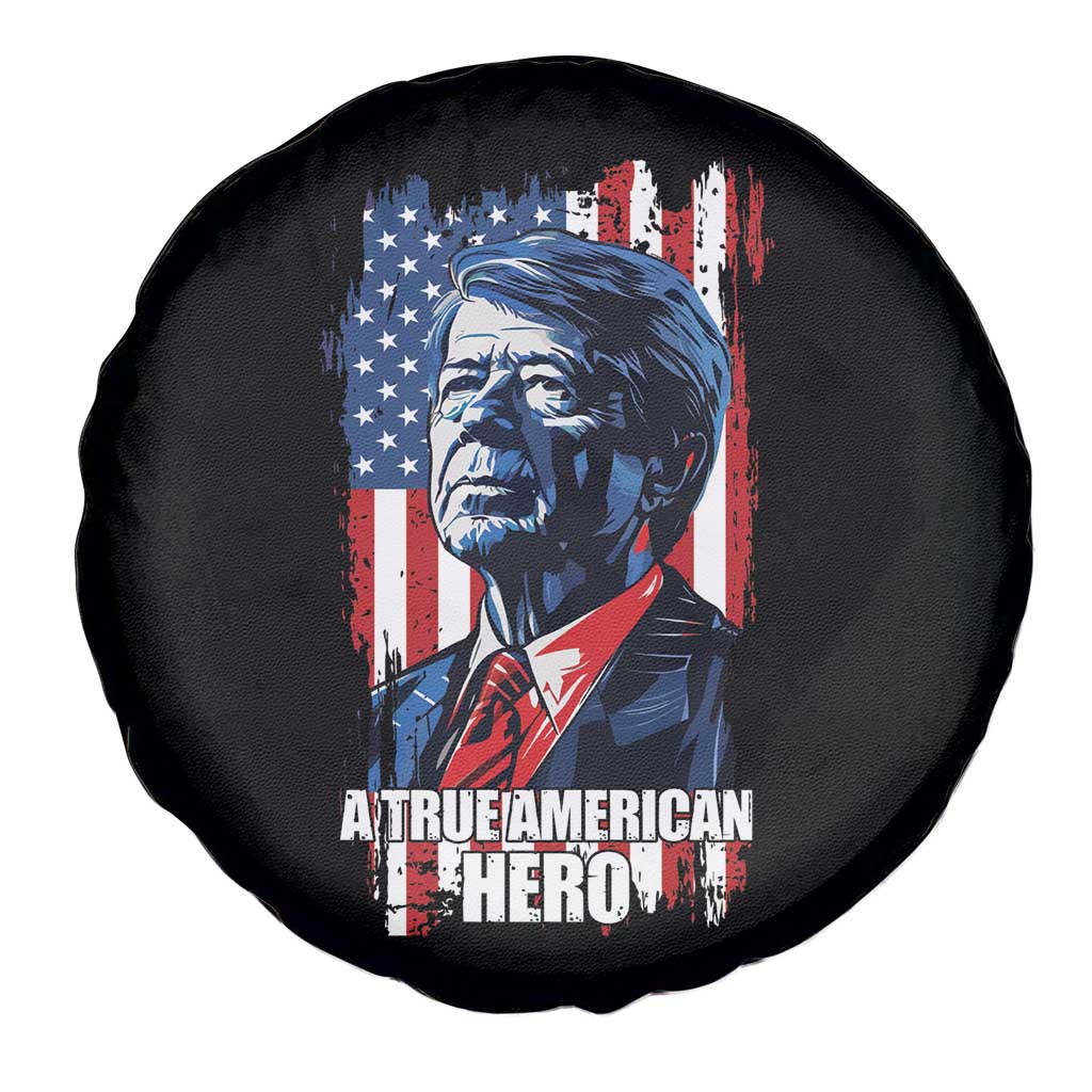 39th President Jimmy Carter Spare Tire Cover True American Hero US Flag Presidents' Day