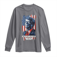 39th President Jimmy Carter Long Sleeve Shirt True American Hero US Flag Presidents' Day