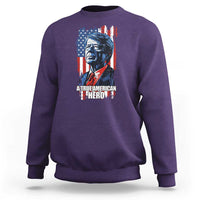 39th President Jimmy Carter Sweatshirt True American Hero US Flag Presidents' Day