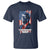 39th President Jimmy Carter T Shirt True American Hero US Flag Presidents' Day