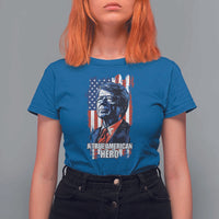 39th President Jimmy Carter T Shirt For Women True American Hero US Flag Presidents' Day