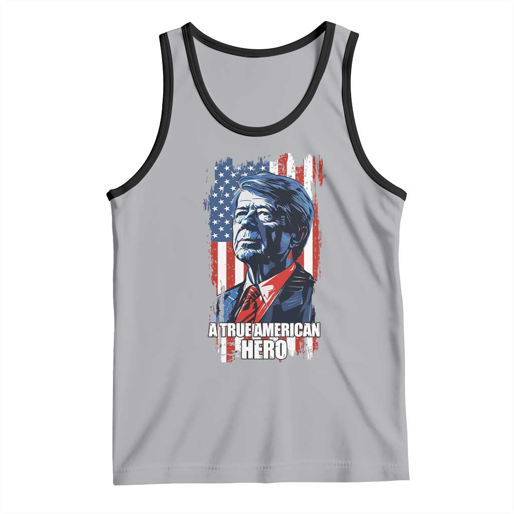 39th President Jimmy Carter Tank Top True American Hero US Flag Presidents' Day