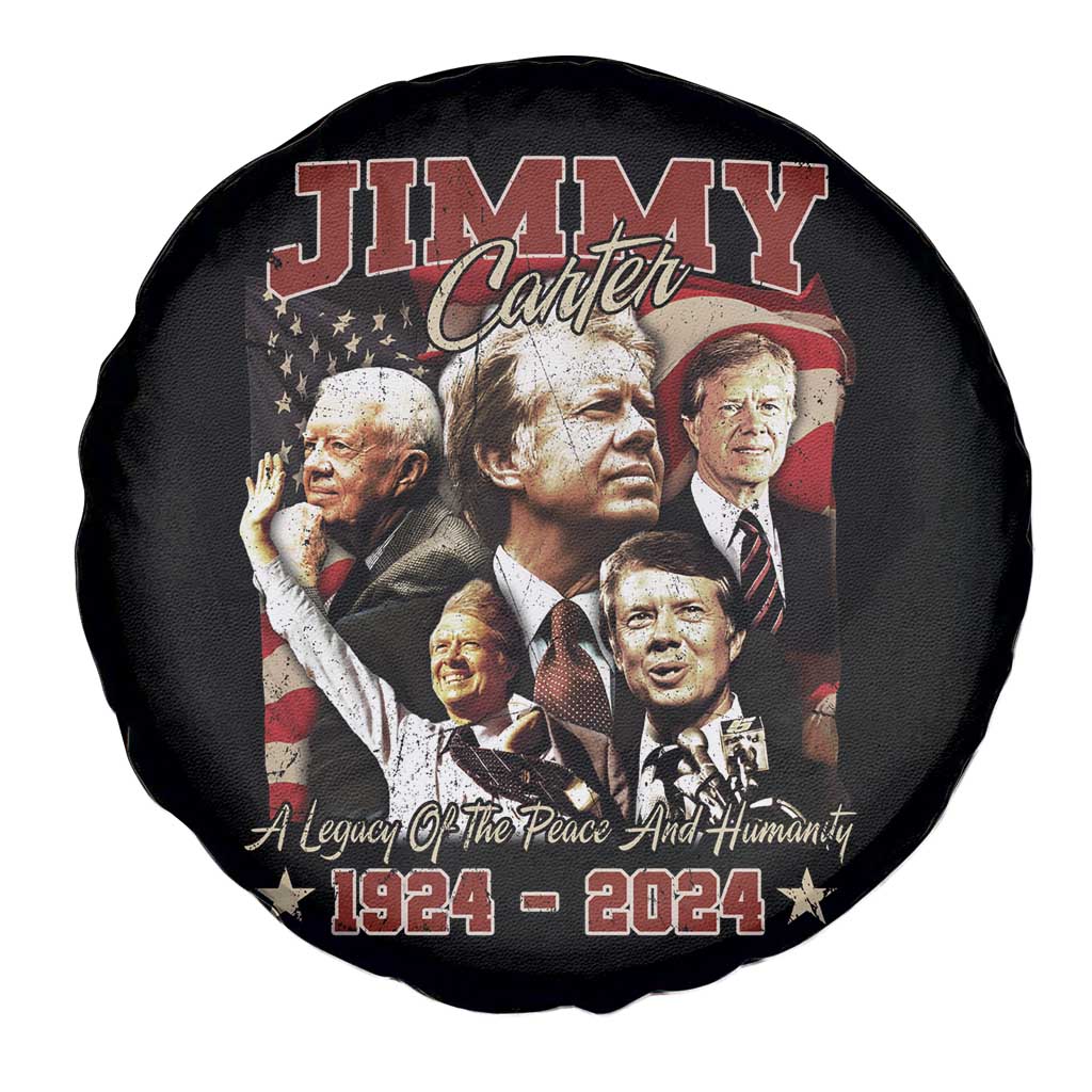 39th President Jimmy Carter Spare Tire Cover A Legacy Of Peace And Humanity USA Legacy