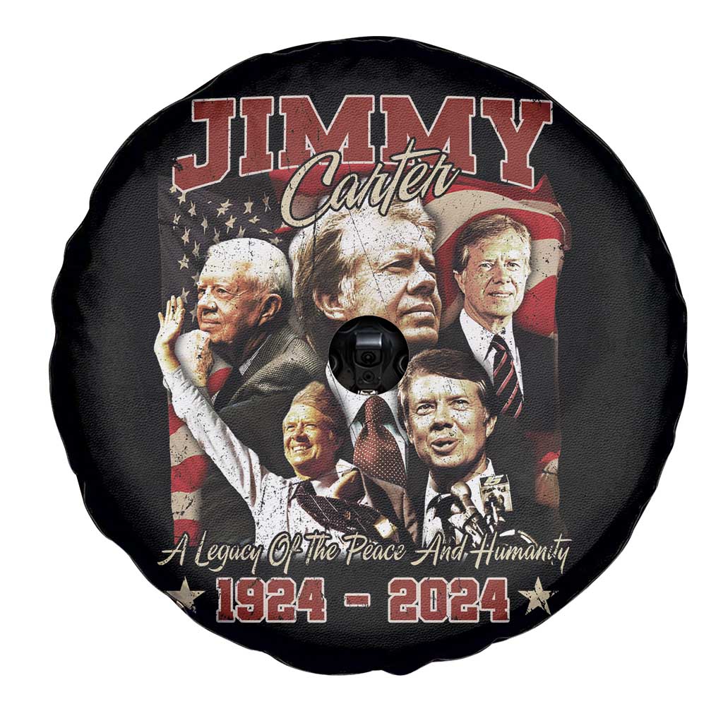 39th President Jimmy Carter Spare Tire Cover A Legacy Of Peace And Humanity USA Legacy