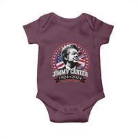 39th President Jimmy Carter Baby Onesie USA Legacy American Flag