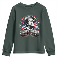 39th President Jimmy Carter Youth Sweatshirt USA Legacy American Flag
