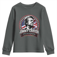 39th President Jimmy Carter Youth Sweatshirt USA Legacy American Flag