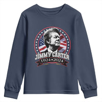 39th President Jimmy Carter Youth Sweatshirt USA Legacy American Flag