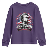 39th President Jimmy Carter Youth Sweatshirt USA Legacy American Flag