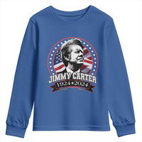39th President Jimmy Carter Youth Sweatshirt USA Legacy American Flag