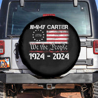 39th President Jimmy Carter Spare Tire Cover USA Legacy We The People Betsy Ross Flag