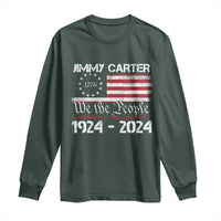 39th President Jimmy Carter Long Sleeve Shirt USA Legacy We The People Betsy Ross Flag