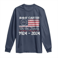 39th President Jimmy Carter Long Sleeve Shirt USA Legacy We The People Betsy Ross Flag