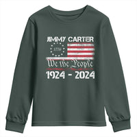 39th President Jimmy Carter Youth Sweatshirt USA Legacy We The People Betsy Ross Flag