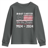 39th President Jimmy Carter Youth Sweatshirt USA Legacy We The People Betsy Ross Flag