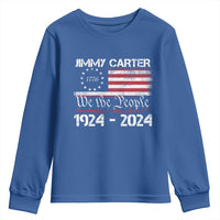 39th President Jimmy Carter Youth Sweatshirt USA Legacy We The People Betsy Ross Flag