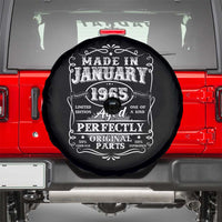 Retro Classic Made In January 1965 Spare Tire Cover Aged Perfectly Original Parts Vintage Birthday Men