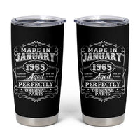 Retro Classic Made In January 1965 Tumbler Cup Aged Perfectly Original Parts Vintage Birthday Men