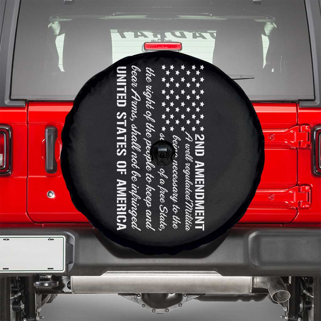 2nd Amendment American Flag Spare Tire Cover Patriotic Right to Bear Arms USA Patriot