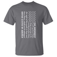 2nd Amendment American Flag T Shirt Patriotic Right to Bear Arms USA Patriot