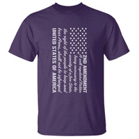 2nd Amendment American Flag T Shirt Patriotic Right to Bear Arms USA Patriot