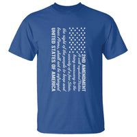 2nd Amendment American Flag T Shirt Patriotic Right to Bear Arms USA Patriot
