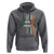 Irish Pride Hoodie American Flag Celtic Cross St Patricks Day
