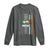 Irish Pride Long Sleeve Shirt American Flag Celtic Cross St Patricks Day