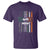 Irish Pride T Shirt American Flag Celtic Cross St Patricks Day