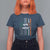 Irish Pride T Shirt For Women American Flag Celtic Cross St Patricks Day