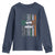 Irish Pride Youth Sweatshirt American Flag Celtic Cross St Patricks Day