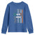 Irish Pride Youth Sweatshirt American Flag Celtic Cross St Patricks Day