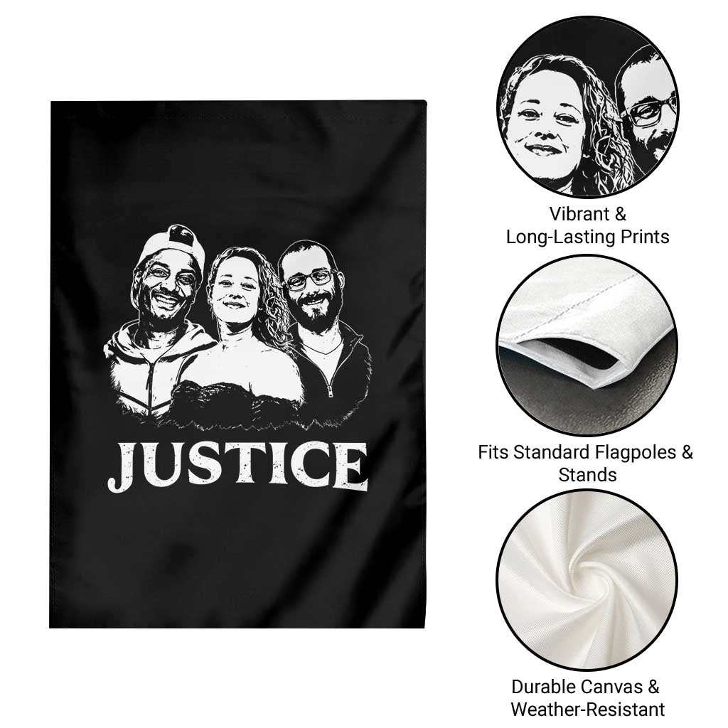 Justice for Porter Pretti Good Memorial Garden Flag Rest in Power Tribute Minnesota Protest