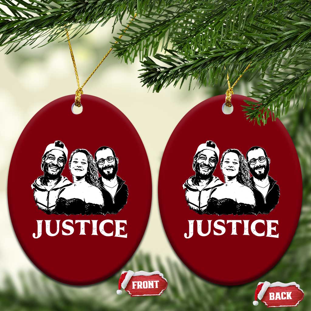 Justice for Porter Pretti Good Memorial Ceramic Ornament Rest in Power Tribute Minnesota Protest