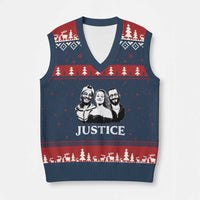 Justice for Porter Pretti Good Memorial V-Neck Knit Sweater Vest Rest in Power Tribute Minnesota Protest