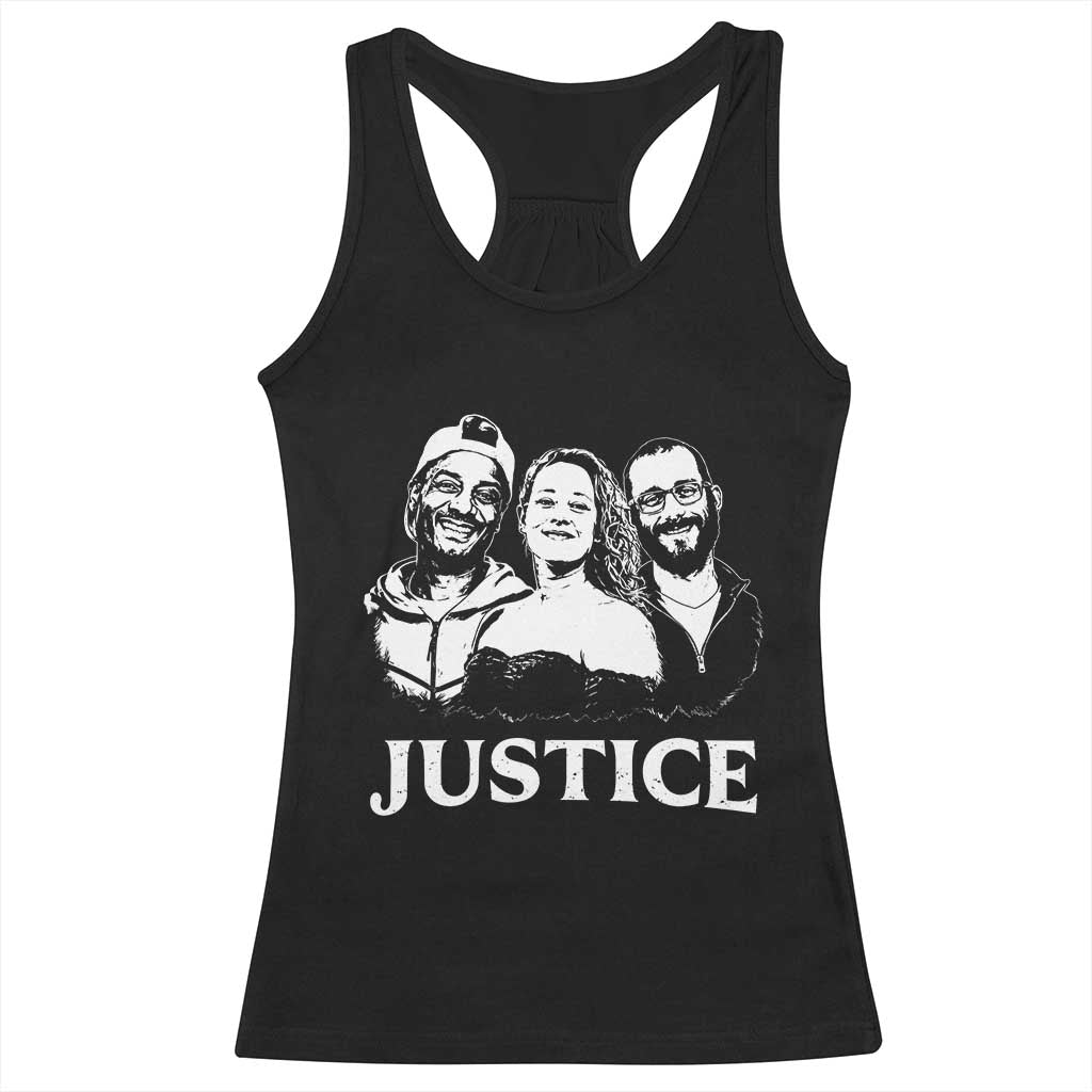 Justice for Porter Pretti Good Memorial Racerback Tank Top Rest in Power Tribute Minnesota Protest
