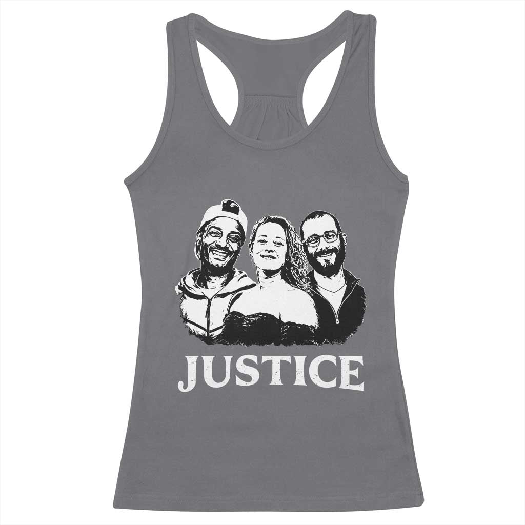 Justice for Porter Pretti Good Memorial Racerback Tank Top Rest in Power Tribute Minnesota Protest