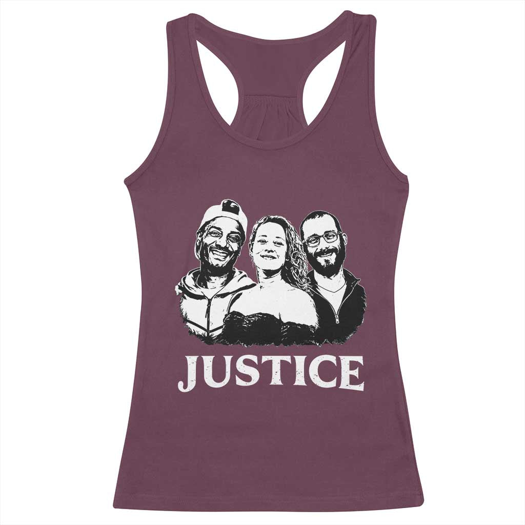 Justice for Porter Pretti Good Memorial Racerback Tank Top Rest in Power Tribute Minnesota Protest