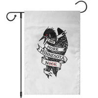 No More Minnesota Nice Loon Resistance Garden Flag Ice Out Rebellion
