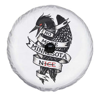 No More Minnesota Nice Loon Resistance Spare Tire Cover Ice Out Rebellion