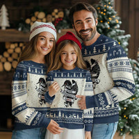 No More Minnesota Nice Loon Resistance Ugly Christmas Sweater Ice Out Rebellion