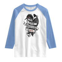 No More Minnesota Nice Loon Resistance Raglan Shirt Ice Out Rebellion