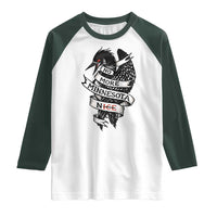 No More Minnesota Nice Loon Resistance Raglan Shirt Ice Out Rebellion
