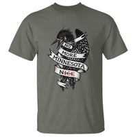 No More Minnesota Nice Loon Resistance T Shirt Ice Out Rebellion