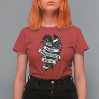 No More Minnesota Nice Loon Resistance T Shirt For Women Ice Out Rebellion