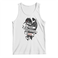 No More Minnesota Nice Loon Resistance Tank Top Ice Out Rebellion
