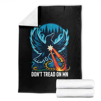 Don’t Tread on MN Minnesota Throw Blanket Rebel Loon Ice Out Resistance